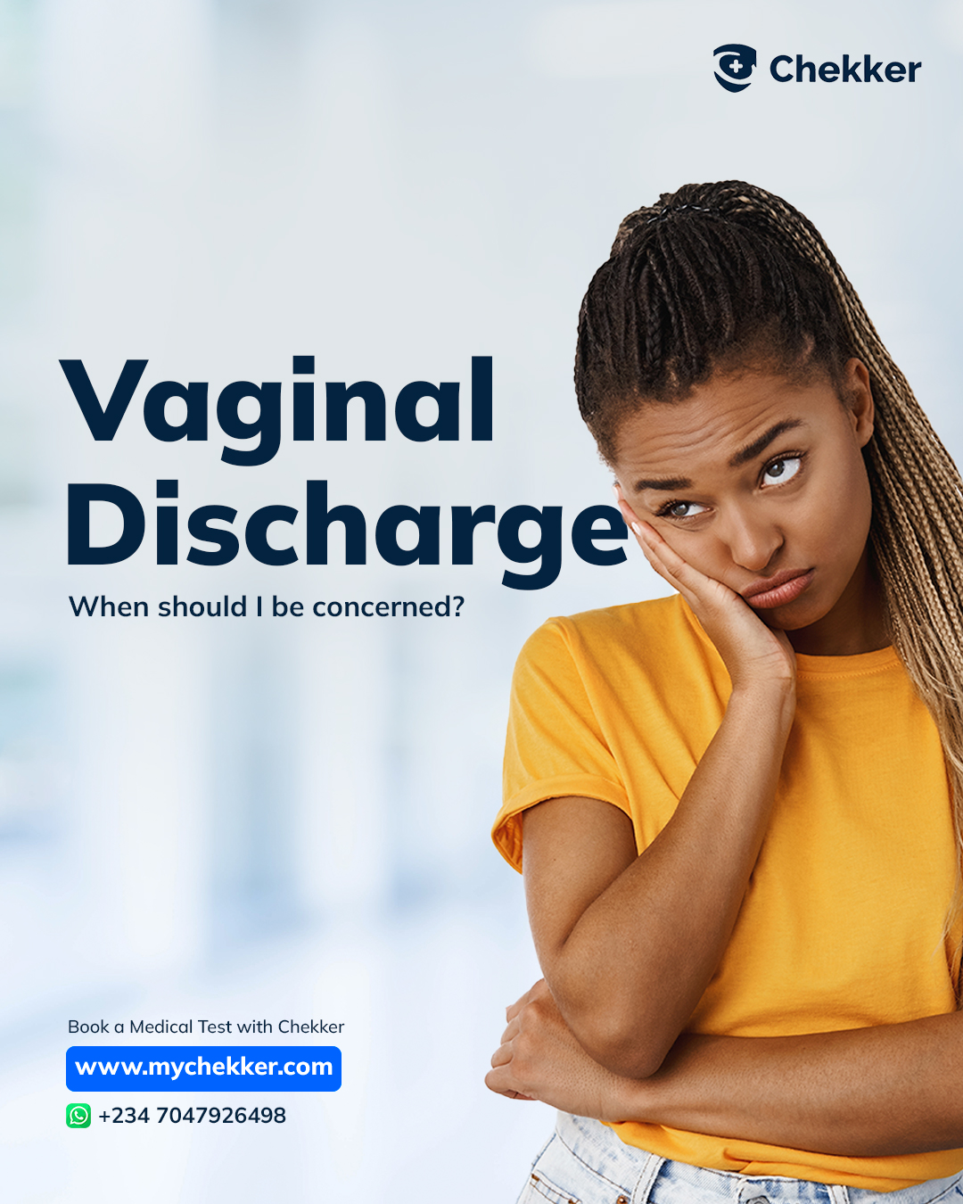 Vaginal Discharge When Should I Be Concerned Chekker Health Chekker Health Blog 5082